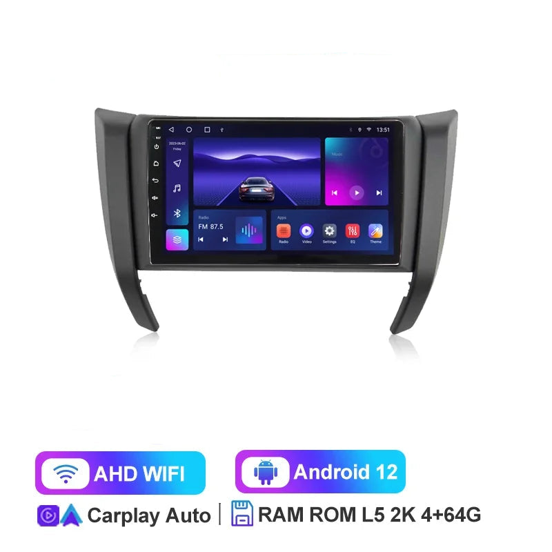 Autoradio Nissan Navara Android 12 – CarPlay, GPS, 4Go RAM