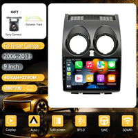 Autoradio CarPlay Nissan Qashqai J10 (2006-2013) – Écran 9 pouces, jusqu'à 16 Go + 256 Go, vue 13