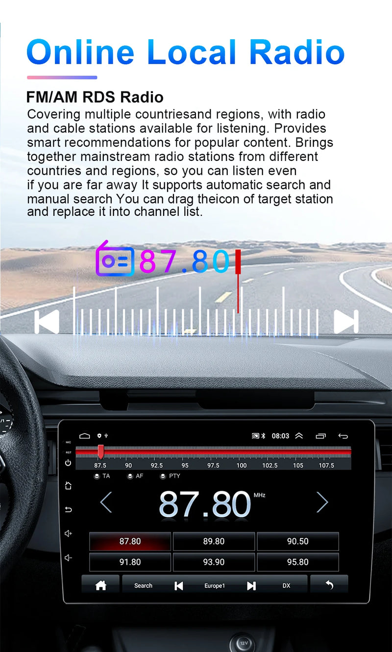Autoradio CarPlay Volvo C30, S40, V50 et C70 (2004-2012) – Écran 9 pouces, jusqu'à 12 Go + 256 Go, vue 17
