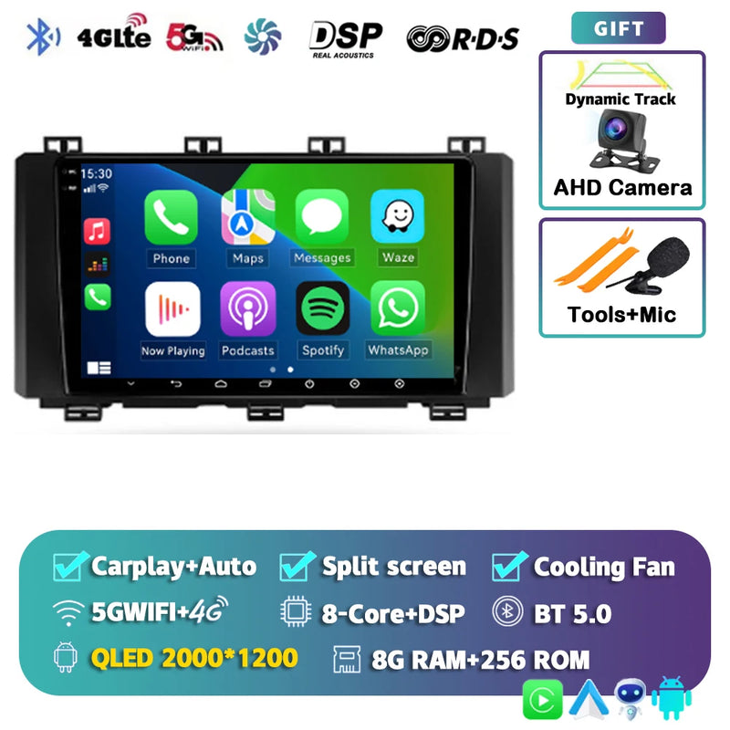 Autoradio CarPlay Seat Ateca et Cupra Ateca (2016-2021) – Écran 9 pouces, Android 16, vue 51