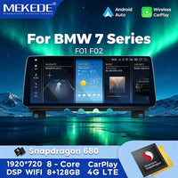 Autoradio CarPlay BMW Série 7 F01 F02 (2009-2015) – Écran QLED 10,25 ou 12,3 pouces