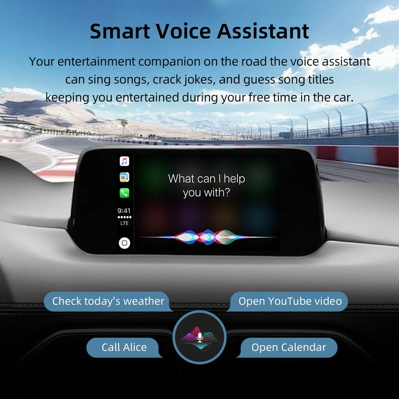 Boîtier CarPlay Mazda MZD Connect (2014-2021) – Écran d'origine conservé, vue 3