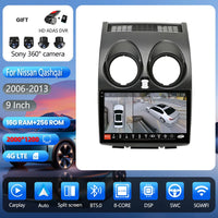 Autoradio CarPlay Nissan Qashqai J10 (2006-2013) – Écran 9 pouces, jusqu'à 16 Go + 256 Go, vue 22