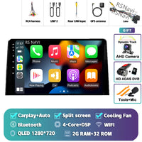 Autoradio CarPlay Citroën Berlingo, Peugeot Partner et Opel Combo (2019-2020) – Écran 9 pouces, Android 16, jusqu'à 16 Go + 512 Go, vue 34