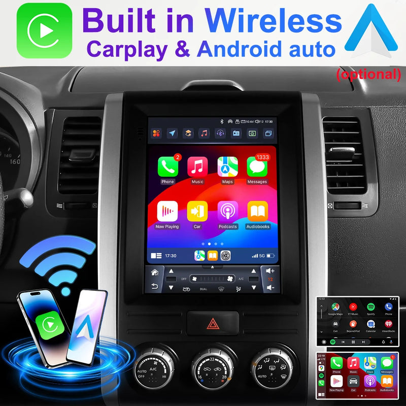 Autoradio CarPlay Chevrolet Captiva (2006-2012) – Écran vertical 9,7 pouces, jusqu'à 8 Go + 256 Go, vue 2