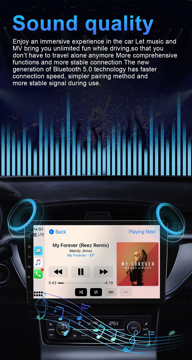 Autoradio CarPlay Hyundai ix20 (2010-2023) – Écran 9 pouces, jusqu'à 12 Go + 256 Go, vue 19