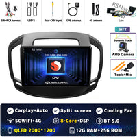 Autoradio CarPlay Opel Insignia (2013-2017) – Écran QLED, Android 16, jusqu'à 16 Go + 512 Go, vue 37