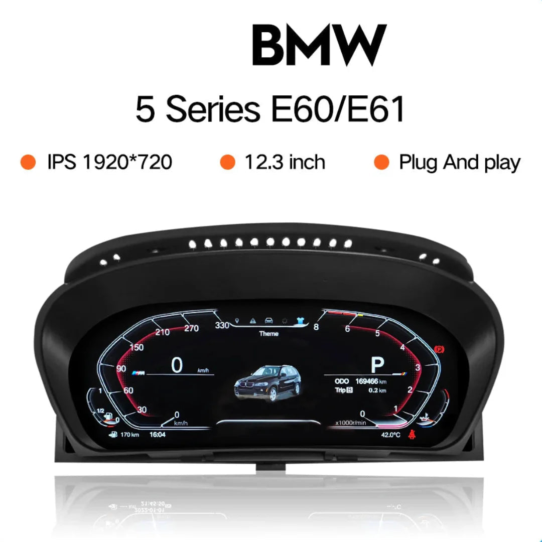 BMW Série 5 E60 E61 Virtual Cockpit Tableau de Bord