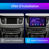 Autoradio CarPlay Peugeot 508 (2011-2018) – Écran QLED, 6 Go / 128 Go, DSP, vue 2