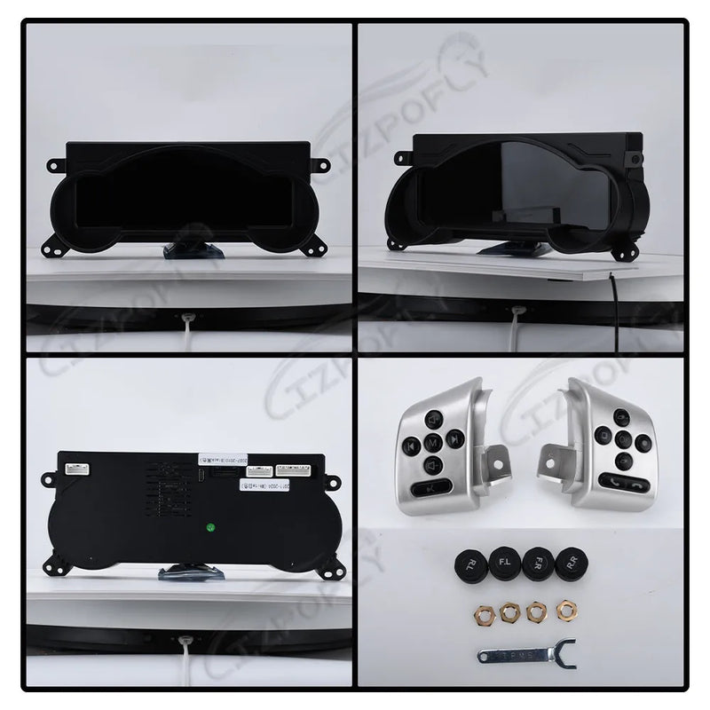 Compteur Digital Toyota Land Cruiser FJ (2007-2022) – Écran IPS 12,3 pouces, vue 6