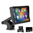 Écran CarPlay Universel 7 Pouces – Caméra de Recul AHD, Carte Micro SD 32 Go