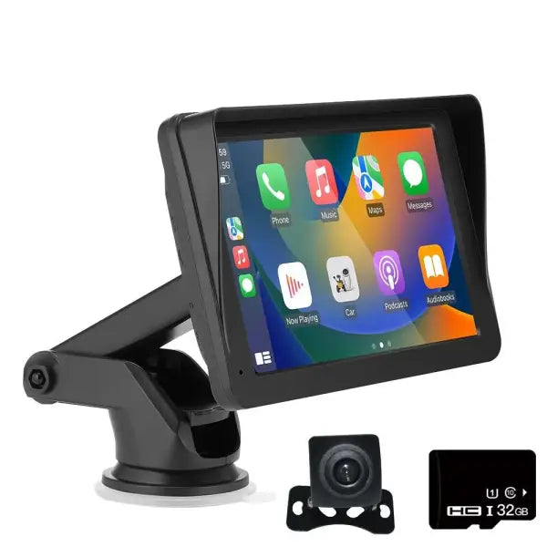 ADAPTATEUR CARPLAY ECRAN UNIVERSEL AVEC CAMERA DE RECUL