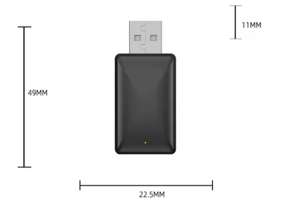 Adaptateur Sans Fil CarPlay Android Auto USB, Bluetooth 5.0