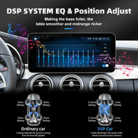 Autoradio CarPlay Mercedes Classe A W176, CLA C117, GLA X156 (2013-2018) – Écran 12,3 pouces, 4G, vue 20