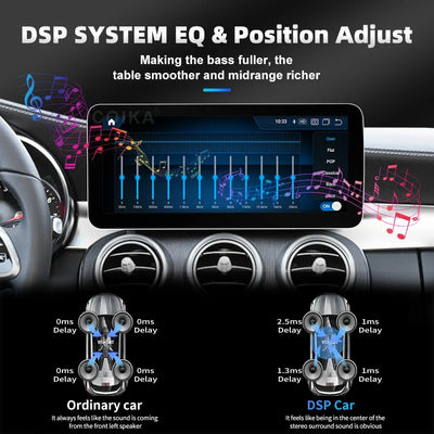 Autoradio Android 12,3'' pour Mercedes Classe A, CLA, GLA
