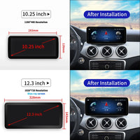 Autoradio CarPlay Mercedes Classe A W176, CLA C117, GLA X156 (2013-2018) – Écran 12,3 pouces, 4G, vue 10