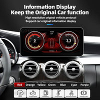 Autoradio CarPlay Mercedes Classe A W176, CLA C117, GLA X156 (2013-2018) – Écran 12,3 pouces, 4G, vue 15