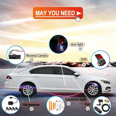 Autoradio Android 12,3'' pour Mercedes Classe A, CLA, GLA