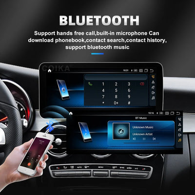 Autoradio Android 12,3'' pour Mercedes Classe A, CLA, GLA