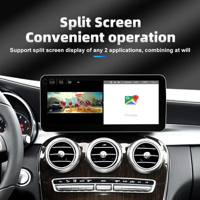 Autoradio Android 12,3'' pour Mercedes Classe A, CLA, GLA