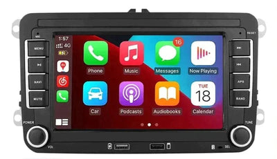 Autoradio Tactile Android Auto Apple CarPlay pour VW Passat 2005-2013