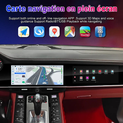 Porsche Panamera 970 Autoradio Android Double Écran Tactile