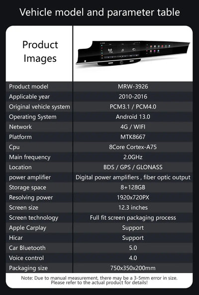 Porsche Panamera 970 Autoradio Android Double Écran Tactile