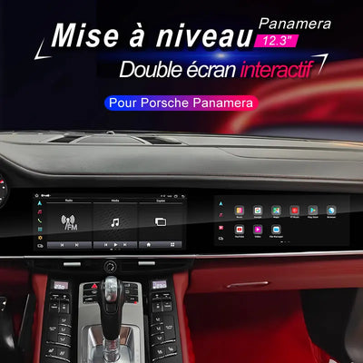 Porsche Panamera 970 Autoradio Android Double Écran Tactile