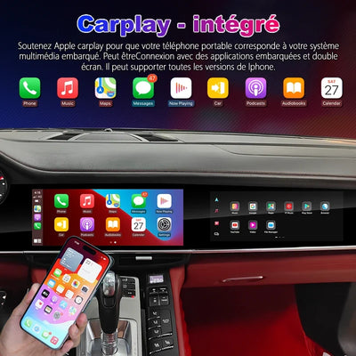 Porsche Panamera 970 Autoradio Android Double Écran Tactile