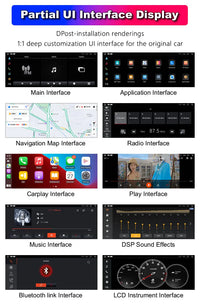 Autoradio CarPlay Porsche Panamera 970 (2010-2016) – Double Écran 12,3 + 11 Pouces, 8 Go / 128 Go, vue 18