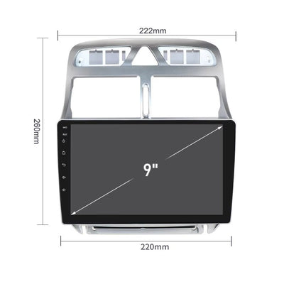 Autoradio Apple CarPlay Android Auto pour Peugeot 307