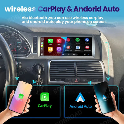 Autoradio pour Audi Q7 4L 2005-2015, Écran 10,25 Pouces, CarPlay