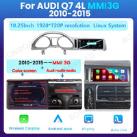 Autoradio CarPlay Audi Q7 4L (2005-2015) – Écran 10,25 pouces, Linux, MMI 2G ou 3G, vue 8