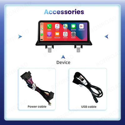 Autoradio Tactile 10,25 pouces CarPlay pour BMW Série 1 E8x