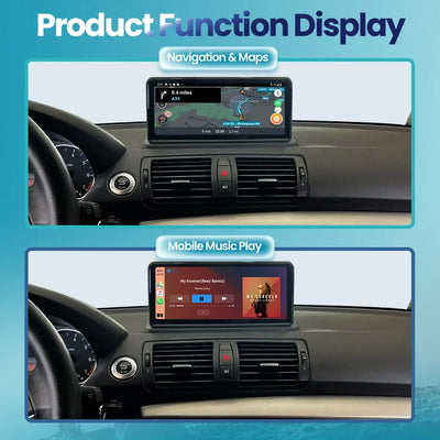 Autoradio Tactile 10,25 pouces CarPlay pour BMW Série 1 E8x