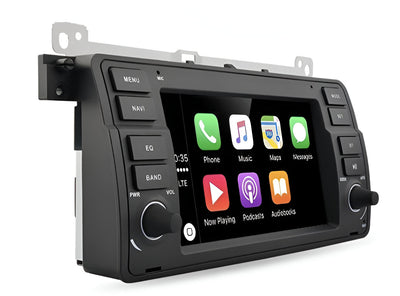 Autoradio 7 Pouces CarPlay Android Auto pour BMW E46 1998–2005