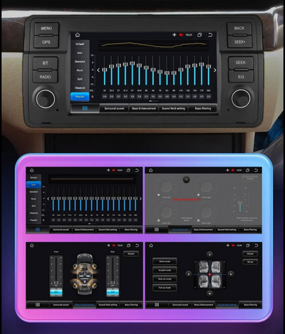 Autoradio 7 Pouces CarPlay Android Auto pour BMW E46 1998–2005