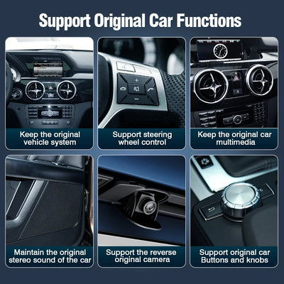 Module Autoradio CarPlay Android Auto pour Mercedes NTG4.5