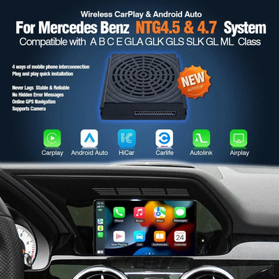 Module Autoradio CarPlay Android Auto pour Mercedes NTG4.5