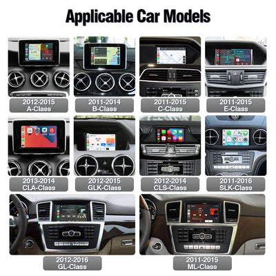 Module Autoradio CarPlay Android Auto pour Mercedes NTG4.5