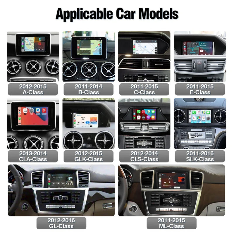 Module Autoradio CarPlay Android Auto pour Mercedes NTG4.5