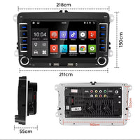 Autoradio CarPlay Volkswagen Golf 6 – Écran tactile double DIN, GTI et GTD, Android Auto, vue 5