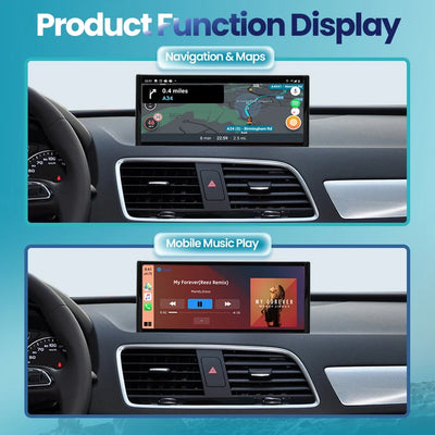 Autoradio CarPlay Audi A1 Écran Tactile 12,3" Sans Fil