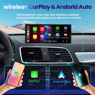 Autoradio CarPlay Audi A1 Écran Tactile 12,3" Sans Fil