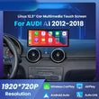 Autoradio CarPlay Audi A1 (2012-2018) – Écran 12,3 pouces, sans fil, RMC ou HNR