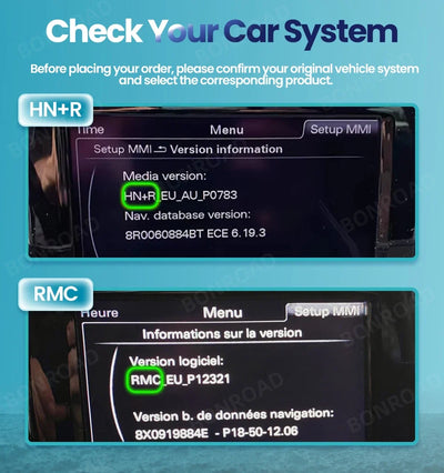 Autoradio CarPlay Audi A1 Écran Tactile 12,3" Sans Fil