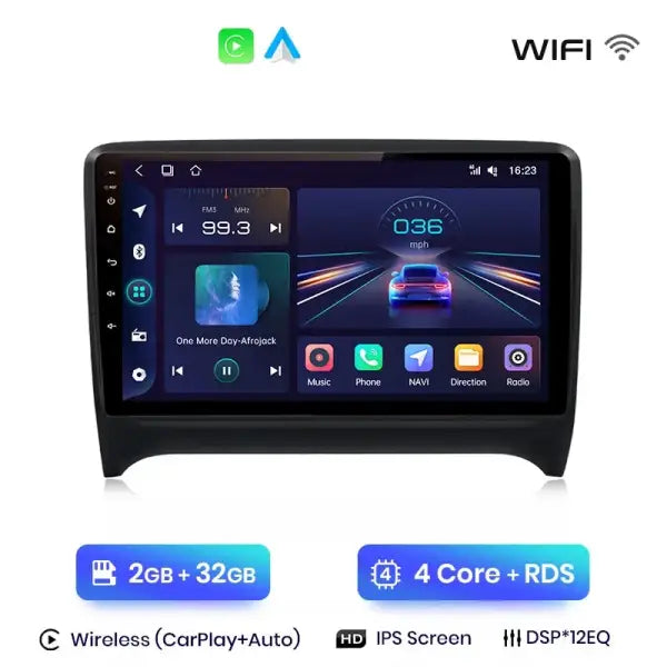 Autoradio Carplay Audi Tt Mk2 (2006-2014) B2