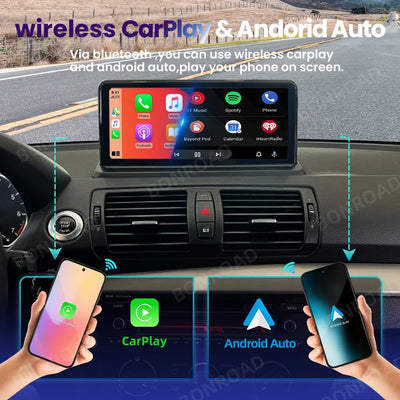 Autoradio CarPlay pour BMW Série 1 E81 E87