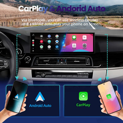 Autoradio CarPlay BMW Série 5 F10 F11 14.9 Pouces