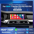 Autoradio CarPlay BMW Série 7 F01 F02 (2009-2015) – Écran Linux 10,25 pouces